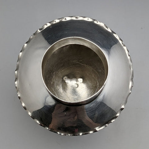 1902 British Antique Pure Silver (925 Silver) Tea Caddy 66g DEAKIN & FRANCIS